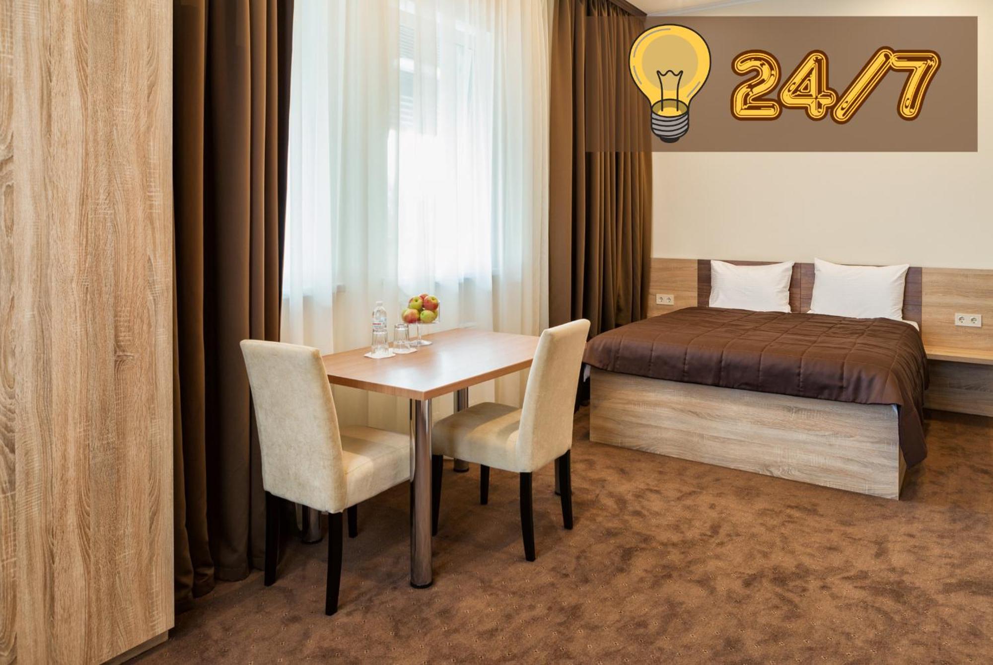 Twin Apart Hotel Kiev Eksteriør billede